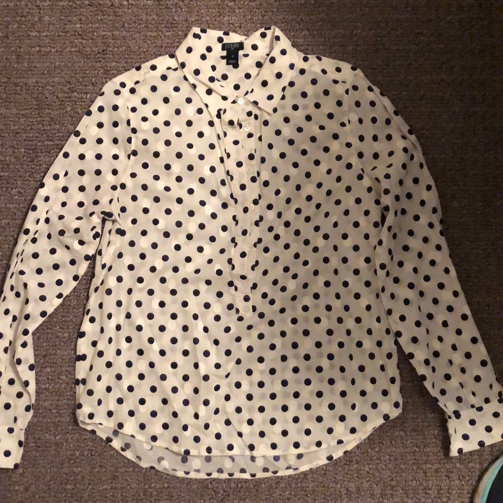 Long sleeve blouse